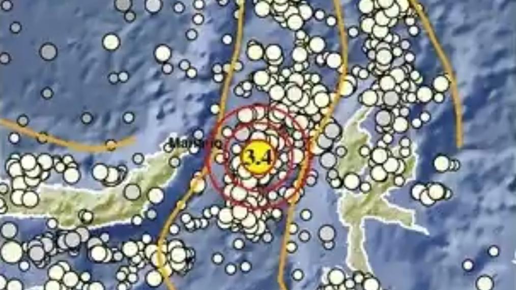 Gempa Bumi di Bitung Sulut Minggu 12 April 2026, Berikut Info BMKG Magnitudo dan Lokasinya