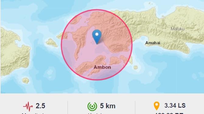 Gempa Bumi Sore Ini Rabu 26 Juli 2023, Info BMKG Guncang di Laut Kedalaman 5 Kilometer