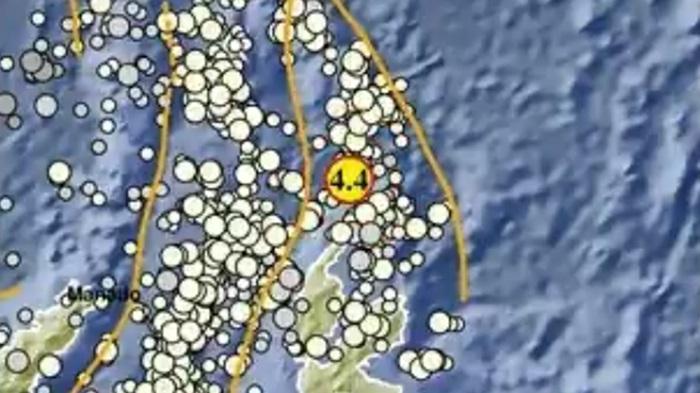 Gempa Terkini Sore Ini Selasa 18 Februari 2025, Info BMKG Baru Terjadi Magnitudo 4,4