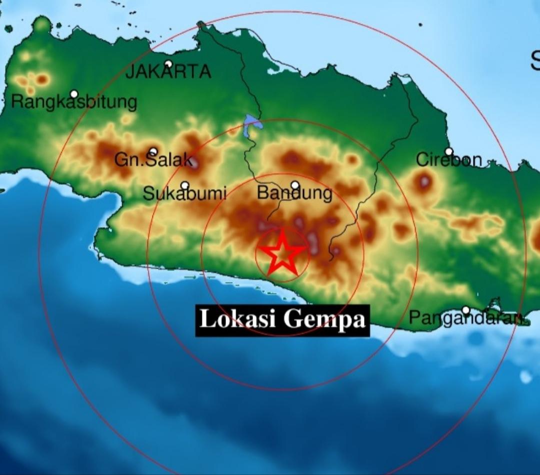 Gempa Hari Ini, Info BMKG Kamis 10 Agustus 2023, Baru Terjadi di Jawa Barat
