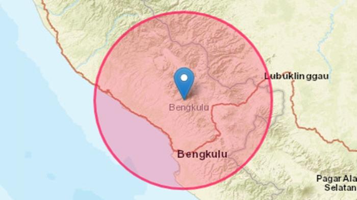 Gempa Terkini Guncang Bengkulu Malam Ini Jumat 10 April 2026, Info BMKG di Darat Magnitudo 5,2