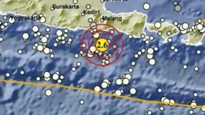 Gempa Terkini di Kabupaten Malang Jatim Malam Ini Sabtu 18 April 2026, Berikut Info BMKG