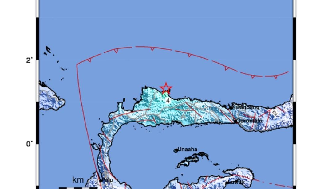 Gempa Terkini Guncang Sulawesi Tengah Malam Ini Minggu 12 Juli 2026, Berikut Info BMKG - Tribunmanado.co.id