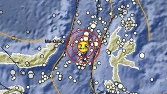 Bitung Baru Saja Terjadi Gempa Sore Ini Minggu 5 April 2026, Info BMKG Sulut Magnitudonya