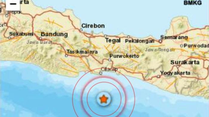 Gempa Guncang Jawa Tengah Kamis 12 Mei 2022, Baru Saja Guncangan di Laut, Berikut Info BMKG