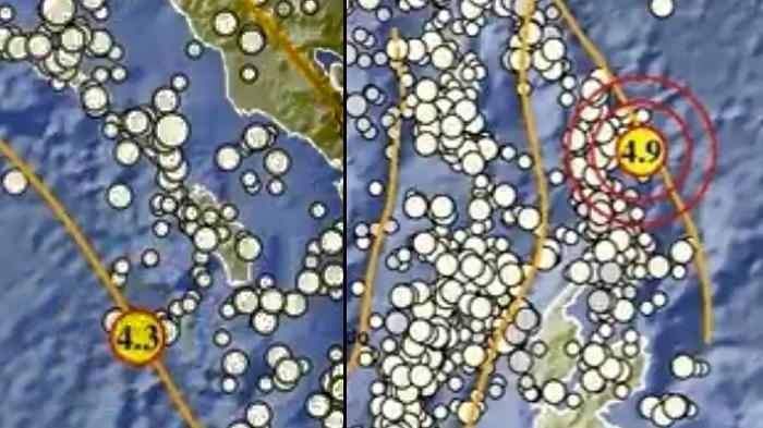 Gempa di Sumut Jumat 20 Januari 2023 Sore Ini, Berikut Info BMKG Titik Pusat dan Kekuatannya