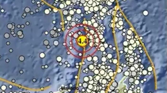 Gempa Terkini di Sulawesi Utara Rabu 26 Februari 2025, Baru Terjadi Magnitudo 4,4, Berikut Info BMKG