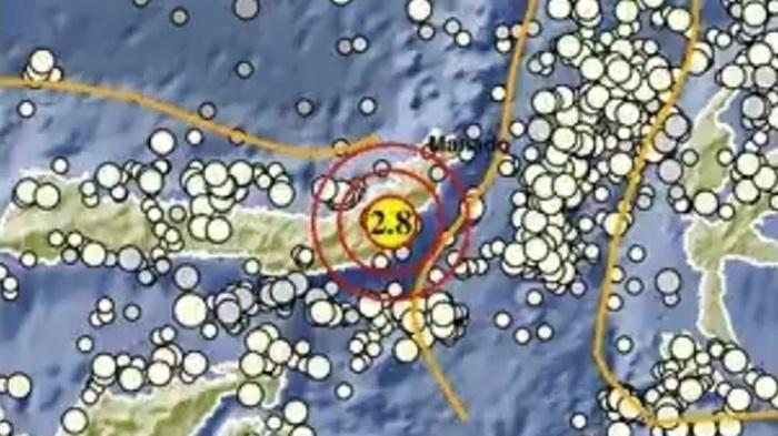 Gempa Terkini Tadi di Sulawesi Utara Jumat 28 Maret 2025, Info BMKG Lokasi dan Magnitudonya