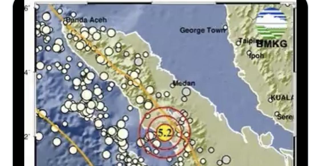 Gempa Magnitudo 5.2 SR Senin 26 Juni 2023, Baru Saja Guncang di Darat, Berikut Info  BMKG Lokasinya