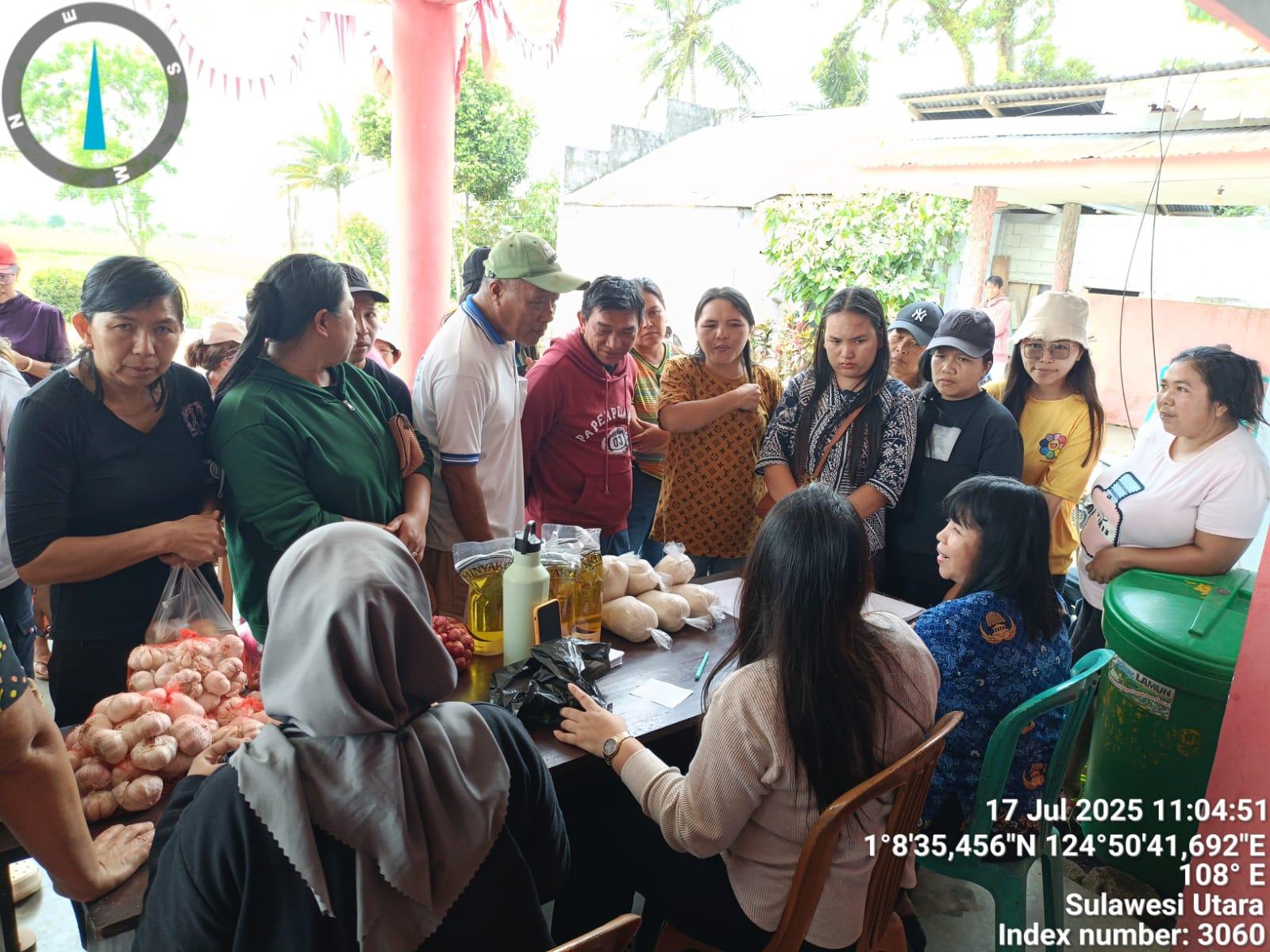 Jelang Pengucapan Syukur 2025, Pemprov Sulawesi Utara Hadirkan Gerakan Pangan Murah di Minahasa