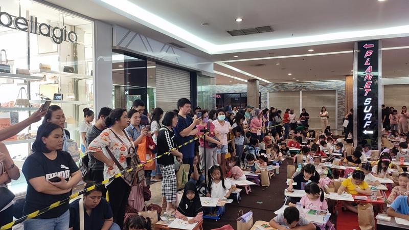 Gramedia Mantos Manado dan Bip Bip Sahabat Nusantara Gelar Lomba Mewarnai