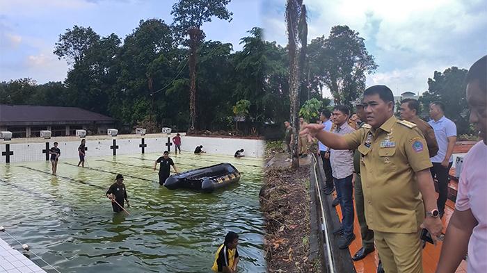 Gubernur Sulut YSK Buktikan dengan Aksi Nyata, Benahi Kolam KONI Sario Manado