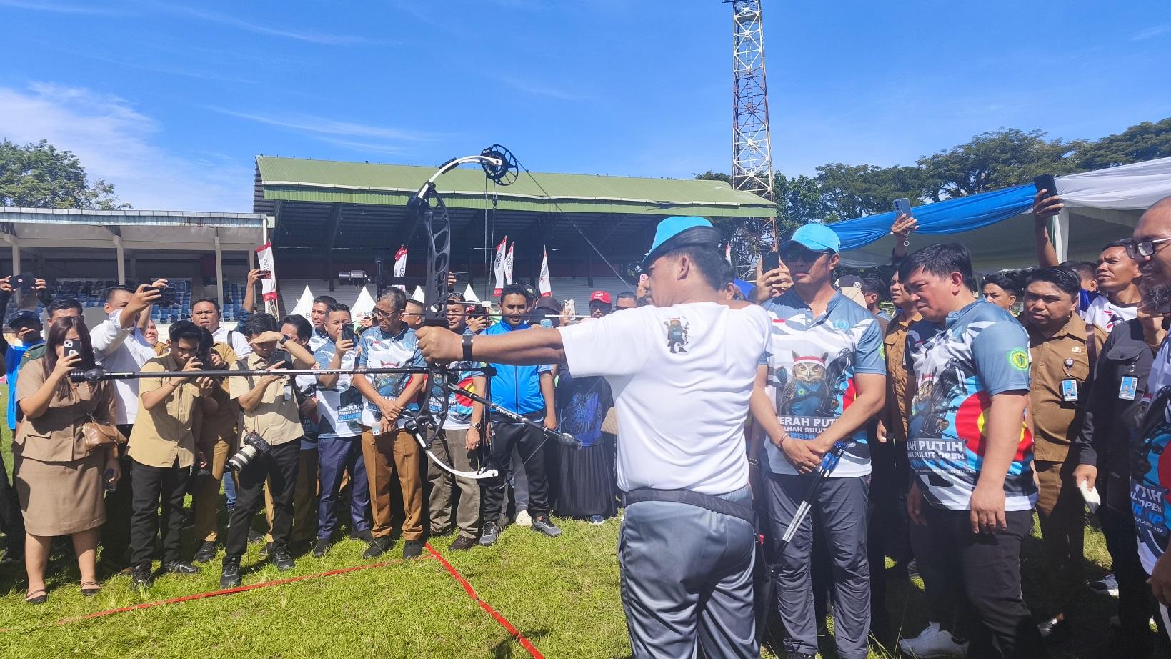 Sejarah Baru Panahan Sulut, Gubernur YSK Buka Merah Putih Panahan Sulut Open 2026: Tanpa Biaya