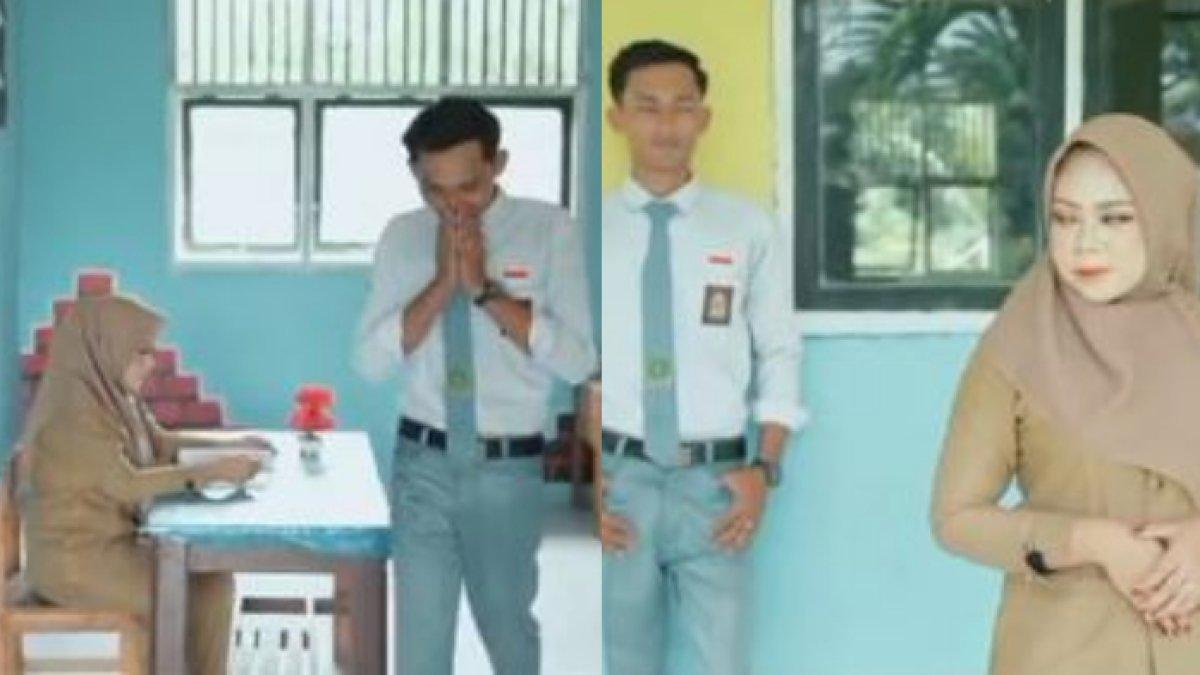 Viral Guru Cantik Terima Pinangan Siswanya, Berawal dari Surat Cinta: Bu Maukah Menikah Denganku?