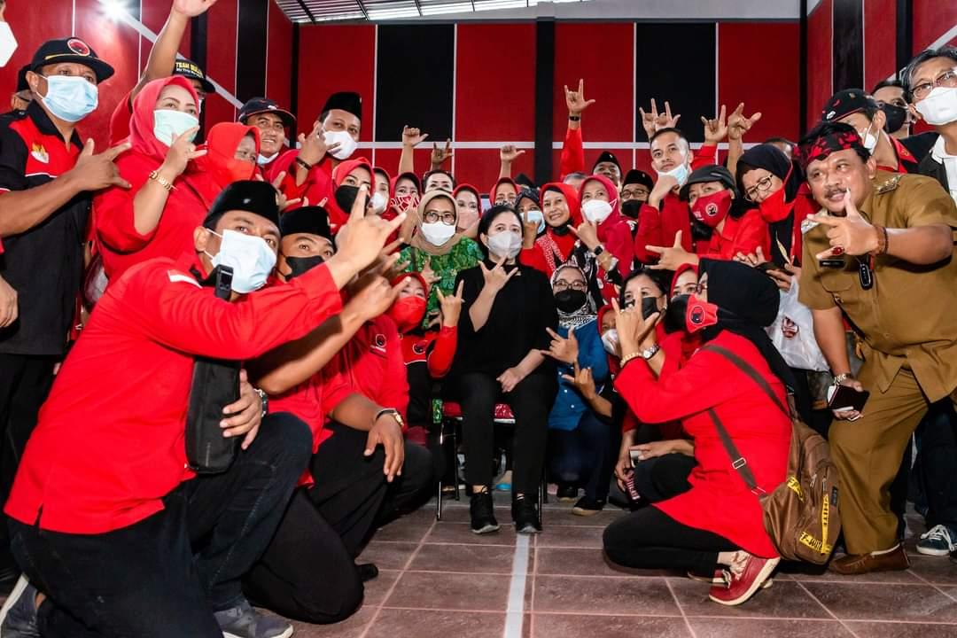 HUT ke-50 PDIP, Kader Ikut Penasaran Isu Pengumuman Capres 2024, Sulut Dukung Puan Maharani