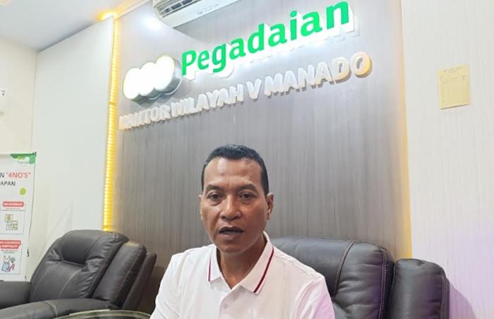 Harga Emas Terus Naik, Penjualan Logam Mulia Pegadaian V Manado Tembus 269 Kilogram