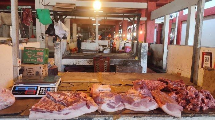 Segini Harga Daging Babi di Pasar Bersehati Manado, Sama dengan Daging Sapi