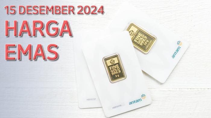 Harga Emas Hari Ini Minggu 15 Desember 2024, Dijual Segini
