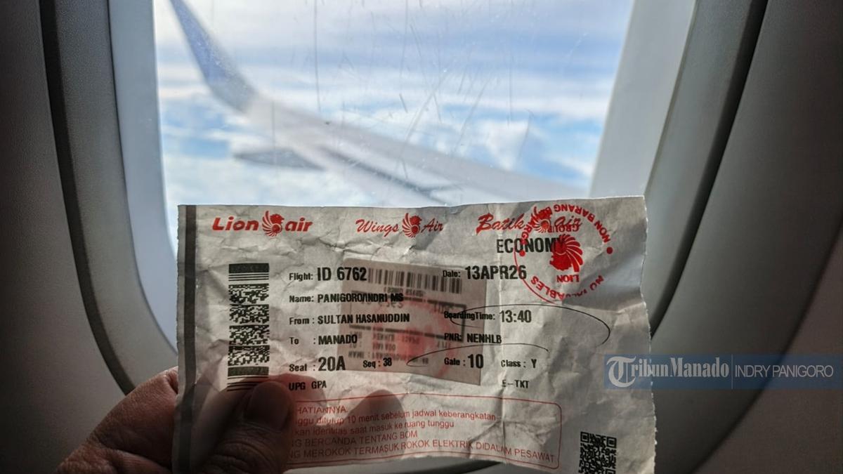 Harga Tiket Pesawat Terbaru dari Manado untuk Periode 29 April - 2 Mei 2026