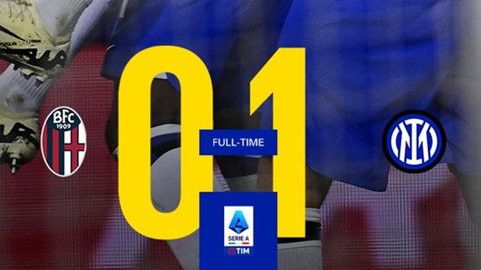 Hasil Bologna vs Inter Milan, Menang Tipis 0-1, Nerazzurri Raih 10 Kemenangan Beruntun