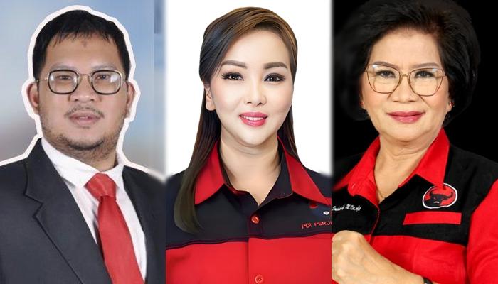 Hasil Sementara Perolehan Suara Caleg DPRD Kota Manado, 3 Jagoan PDIP Memimpin Balapan