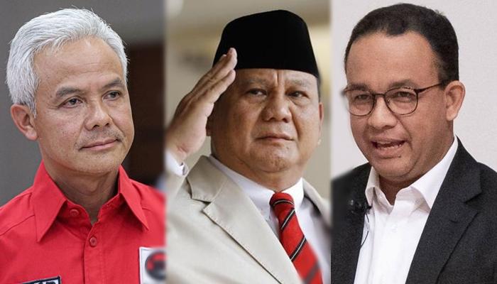 Survei Populi Center: Prabowo-Ganjar Pranowo Selisih Tipis, Anies Masih Tercecer