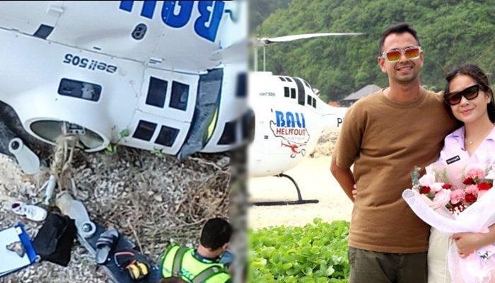 Helikopter Jatuh di Bali Pernah Diiklankan Raffi Ahmad hingga Diduga Hampir Dibeli Sang Presenter