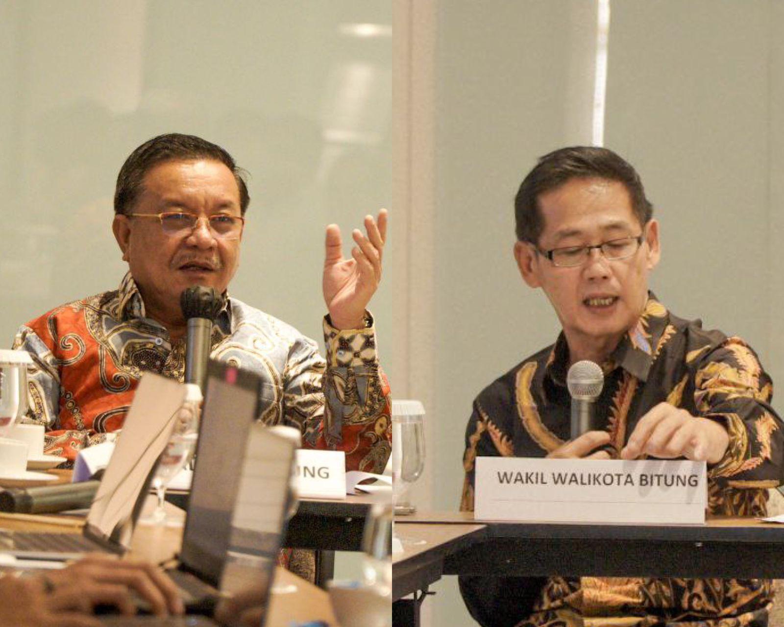 Maurits Mantiri dan Hengky Honandar Ikuti FDG Transformasi Digital Kota Bitung Sulawesi Utara