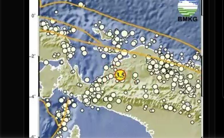 BMKG Mendeteksi Adanya Gempa Bumi di Seram Bagian Barat Maluku, Senin 27 April 2026