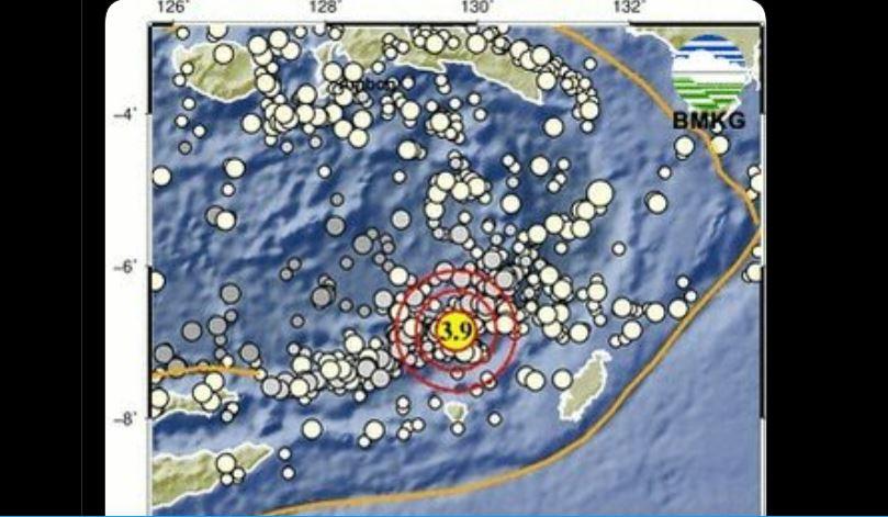 Terjadi Gempa Bumi Magnitudo 3,9 di Maluku Tenggara Barat Dini Hari Ini, Kamis 9 Juli 2026 - Tribunmanado.co.id