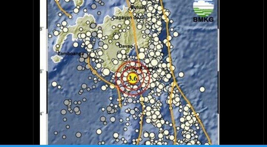 Terjadi Gempa Bumi di Melonguane Talaud, Sulawesi Utara, Minggu 12 Juli 2026 - Tribunmanado.co.id