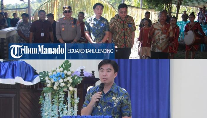 Hadiri Ibadah Syukur dan Resmikan Gedung Gereja KGMPI Bukit Moria Menggawa, Ini Pesan Bupati Sangihe