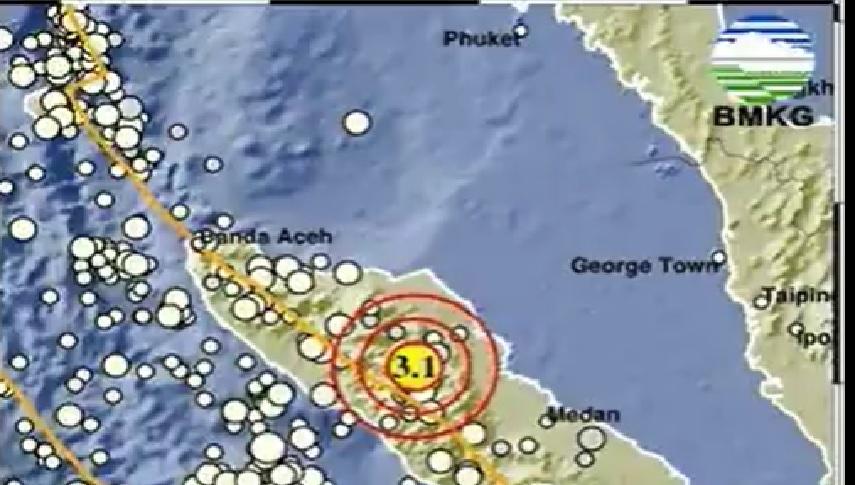 Aceh Baru Saja Diguncang Gempa Bumi Minggu 19 April 2026, Pusat Guncangan di Kedalaman 15 Km