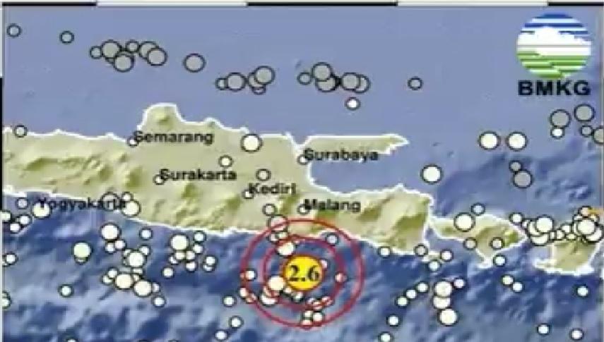 Gempa Terkini Guncang Jawa Timur Sabtu 18 April 2026 Malam