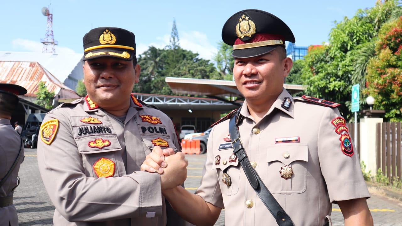 Dilantik Jadi Kapolsek Singkil Manado, Ipda Nicky Winerungan Komitmen Terus Layani Masyarakat