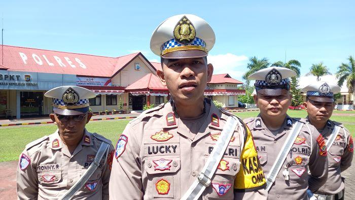 Hasil Dua Pekan Operasi Zebra Sat Lantas Polres Minut, 105 Pengendara Ditindak Lantaran tak Bawa SIM