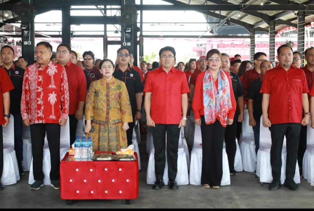 Puan Maharani Resmikan Pasar Jengki Bersehati Manado Sulawesi Utara, Ini Harapan Lucky Senduk