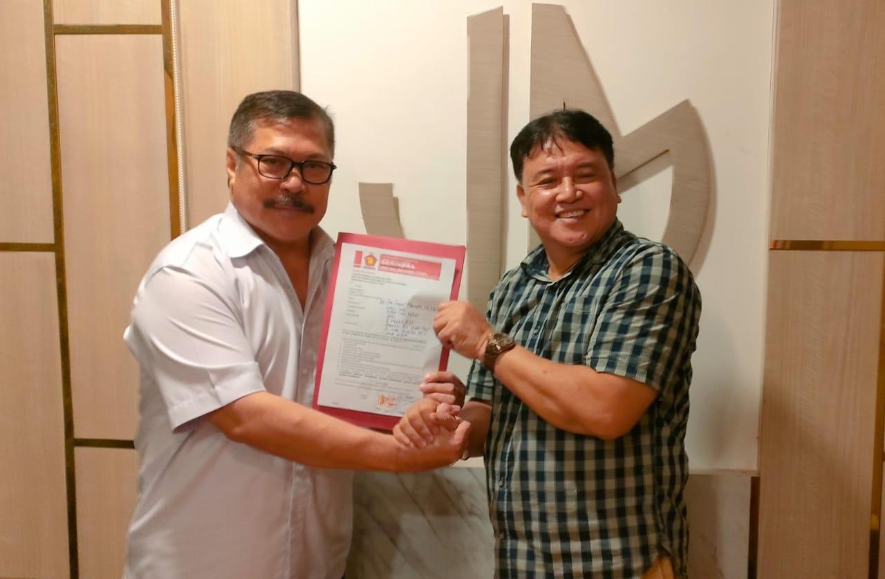 Jan Maringka Daftar Cagub Sulawesi Utara ke Partai Gerindra, Ini Alasannya