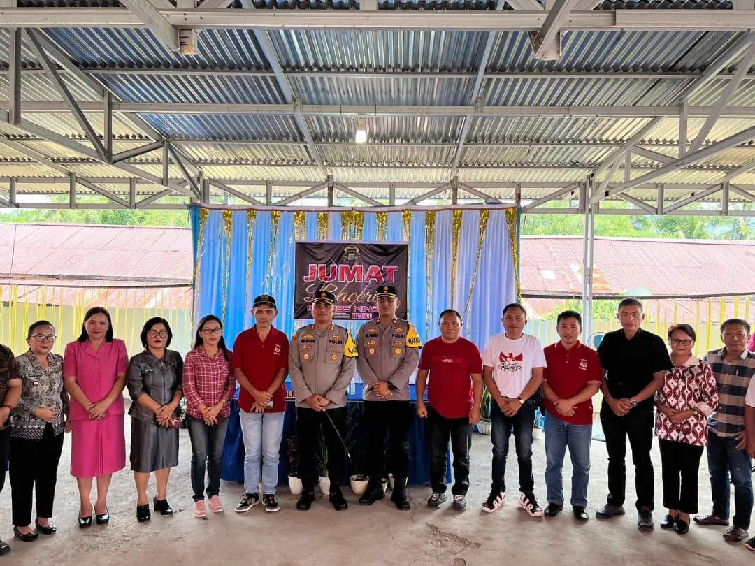 Kapolres Minsel AKBP Feri Sitorus Sosialisasi Program CEGAHJO dan Dengar Aspirasi Warga Motoling