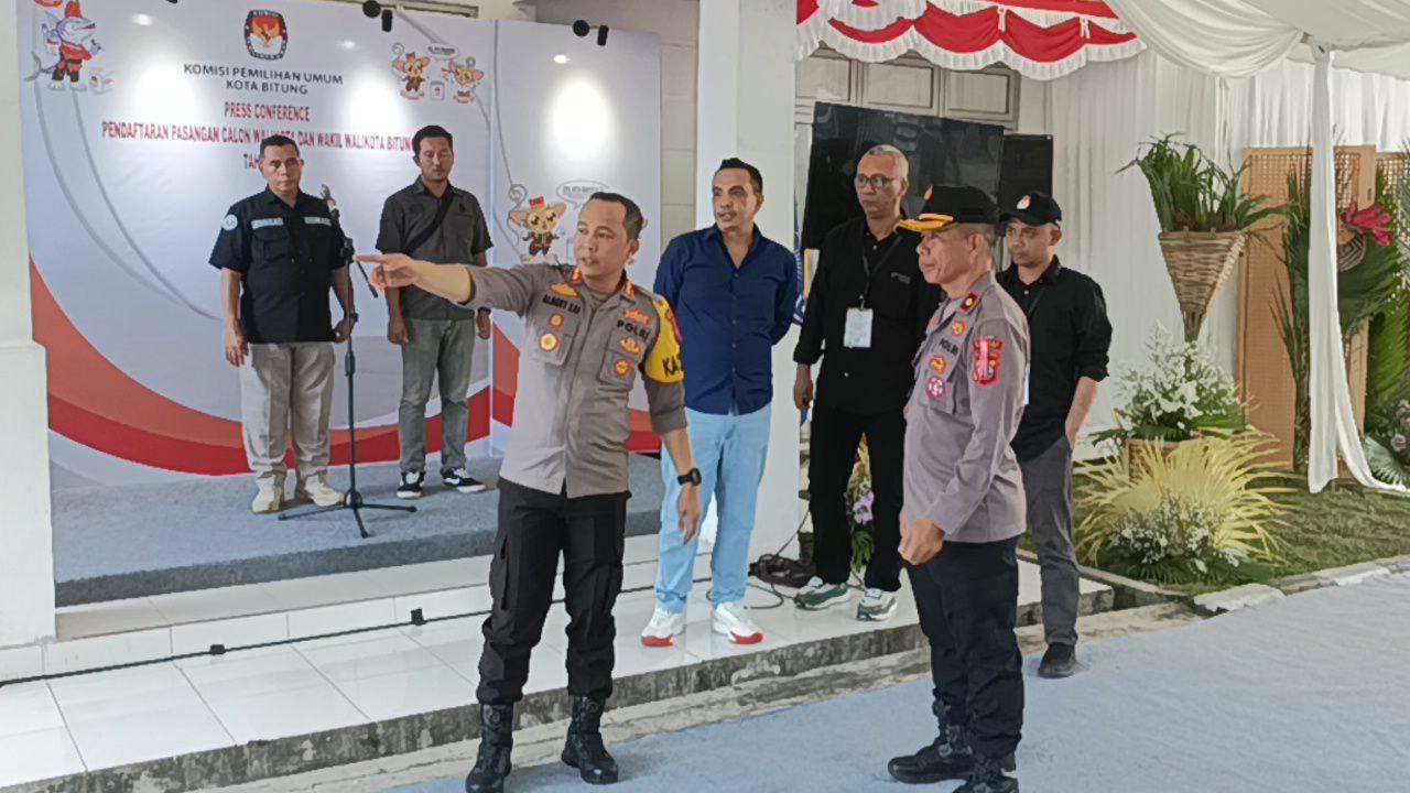 Hari Pertama Pendaftaran Bakal Paslon Wali dan Wawali Kota Bitung Sulut, Tak Ada Pendaftar