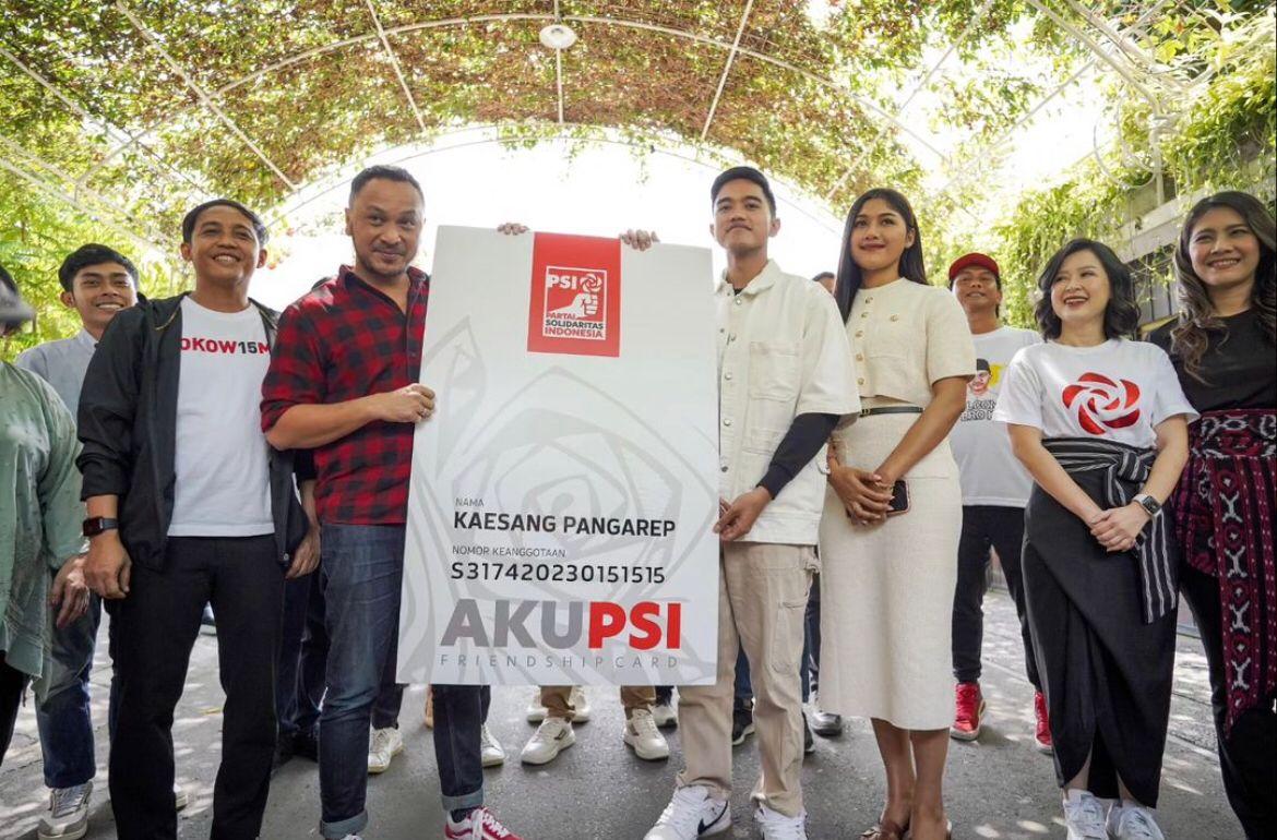 Akhirnya Terungkap Alasan Kaesang Memilih Gabung PSI Bukan PDIP: 'Kami Punya Kesamaan dan Keinginan'