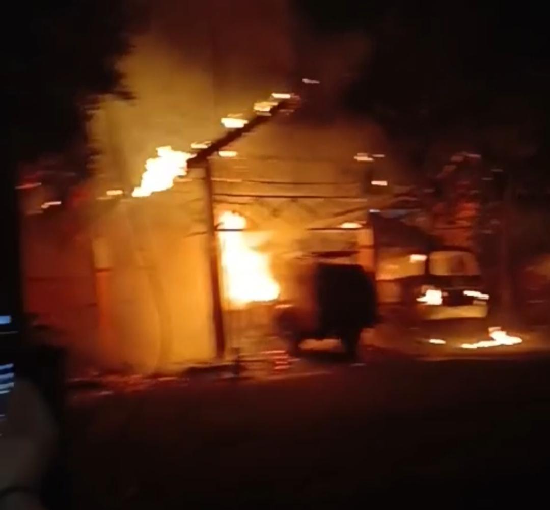 Kebakaran di Kantor BPBD Manado Sulawesi Utara, Barang-barang Penting Terbakar