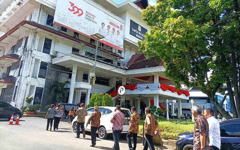 Rehab Terakhir 18 Tahun Lalu, Kantor Pemkot Manado Sulawesi Utara Tak Representatif