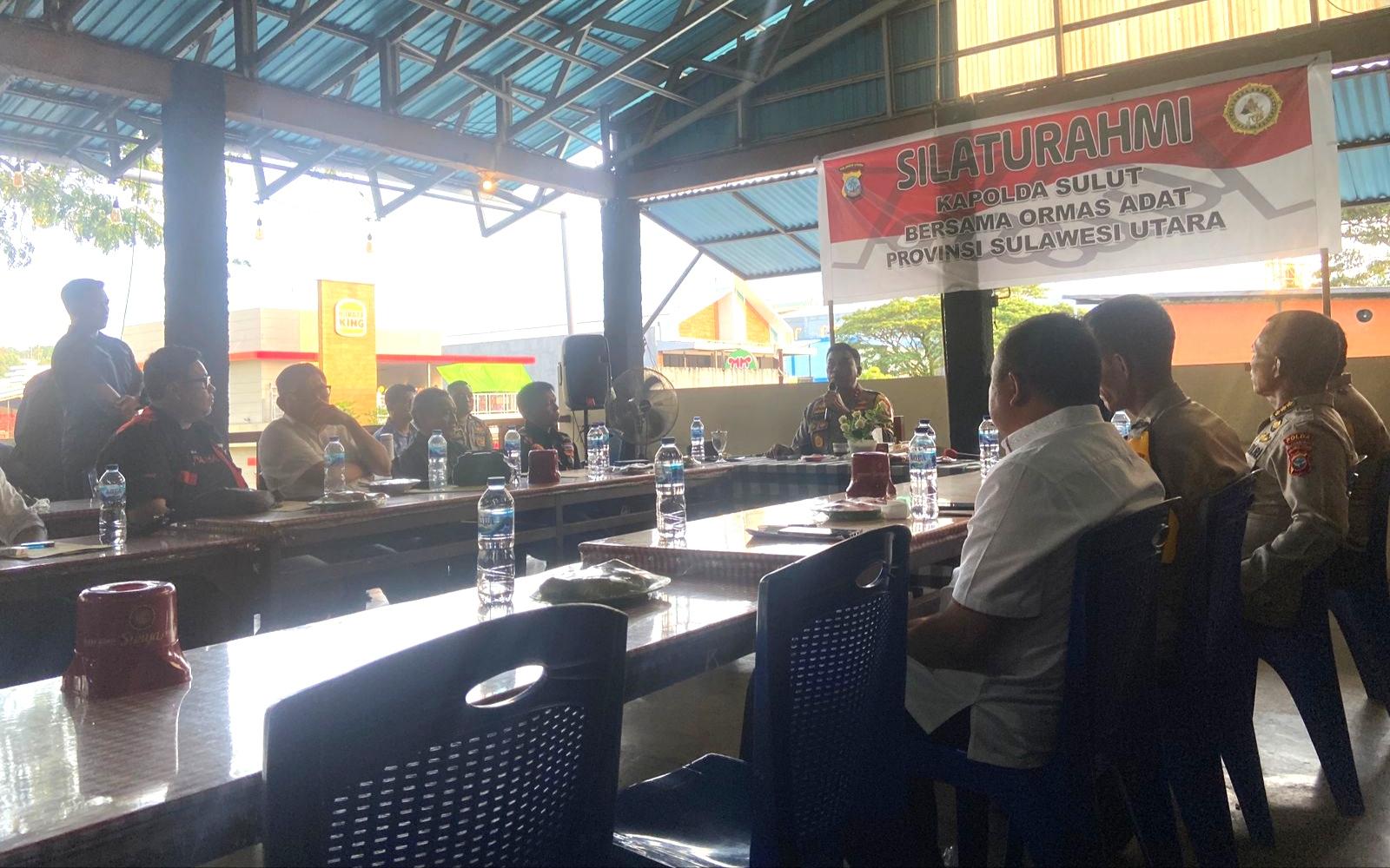 Kapolda Sulawesi Utara Irjen Pol Yudhiawan Minta Ormas Adat Jaga Kamtibmas, Amankan Pemilu 2024