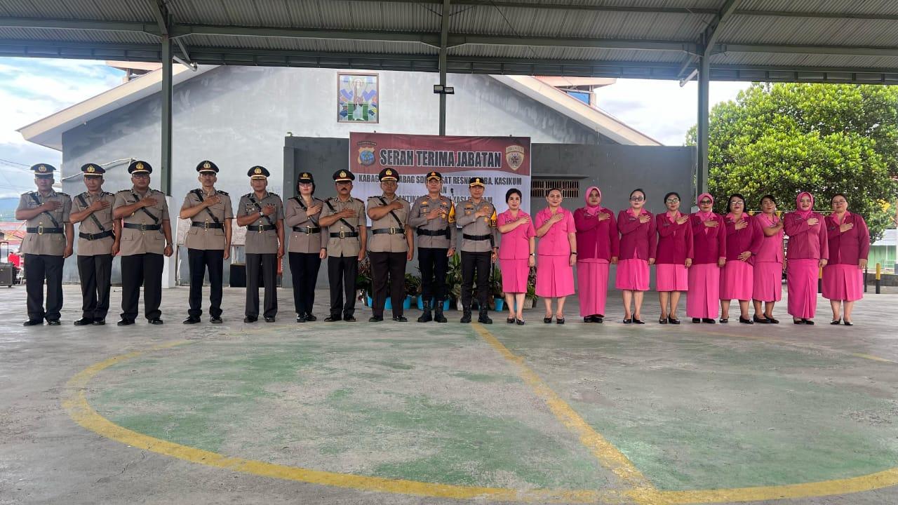 Deretan Nama dan Jabatan 5 Pejabat Polres Bitung yang Baru Dilantik AKBP Albert Zai