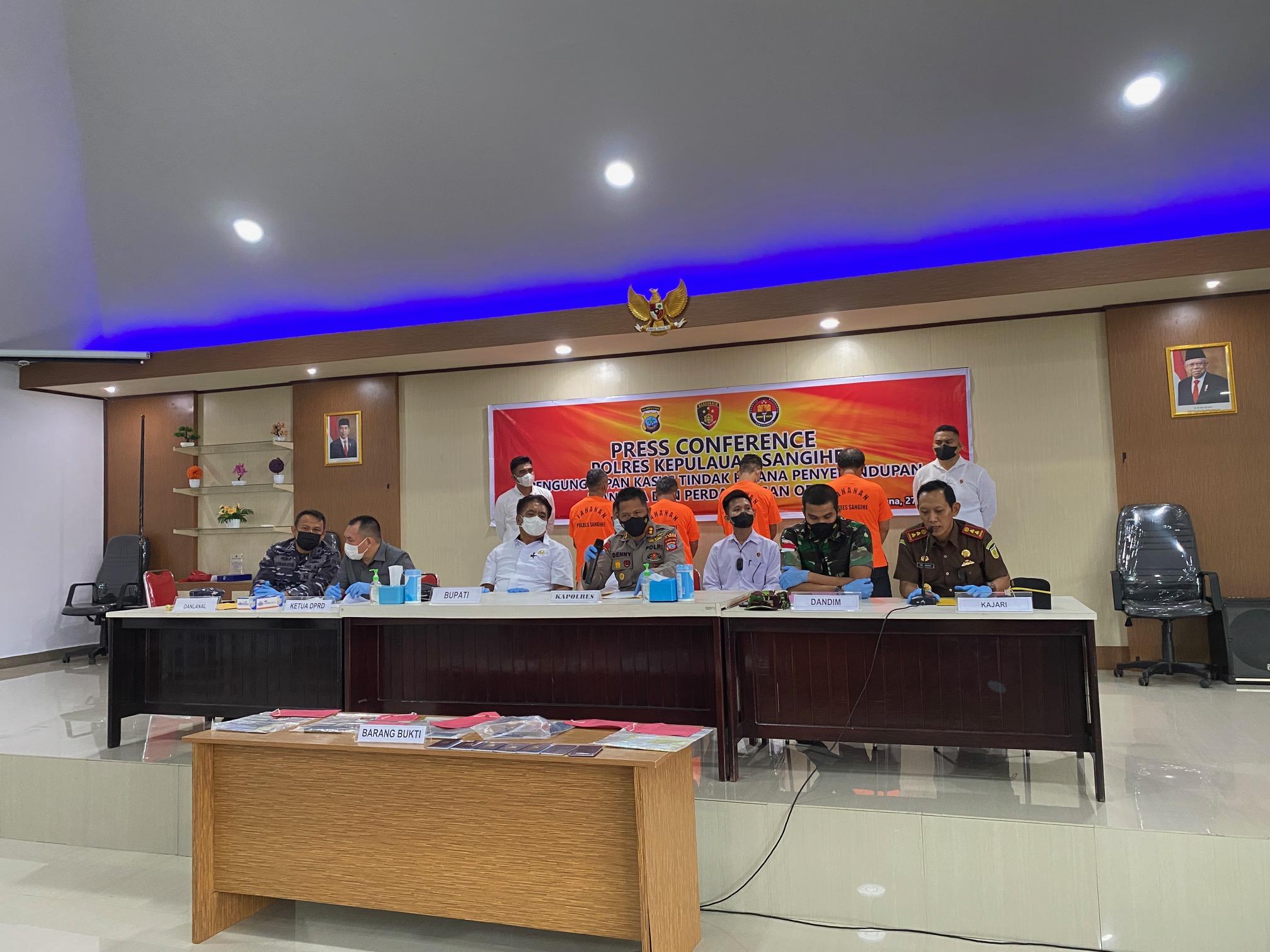 Polres Sangihe Berhasil Ungkap Kasus Perdagangan Perempuan, 6 Wanita Filipina Dijual ke Sangihe