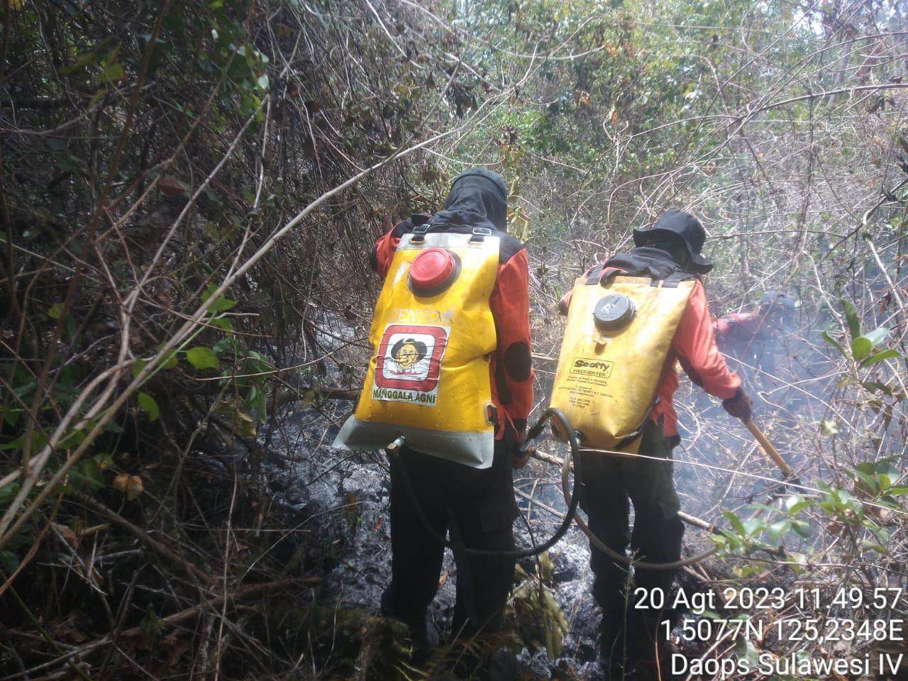 Kronologi Kebakaran TWA Batuangus Bitung Sulawesi Utara