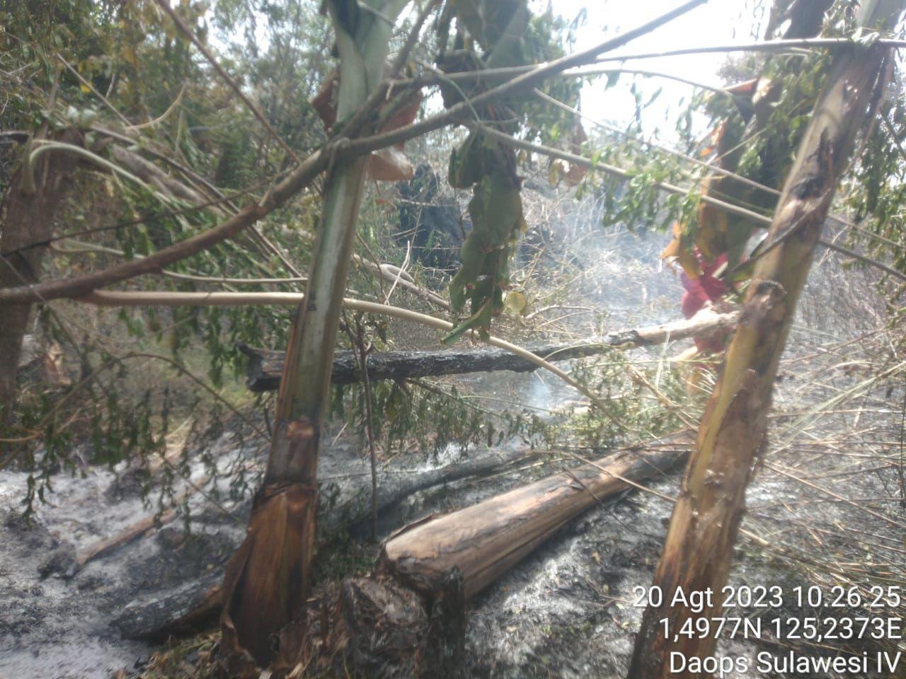 3 Fakta dari Persitiwa Kebakaran Hutan di TWA Batuangus Bitung Sulawesi Utara