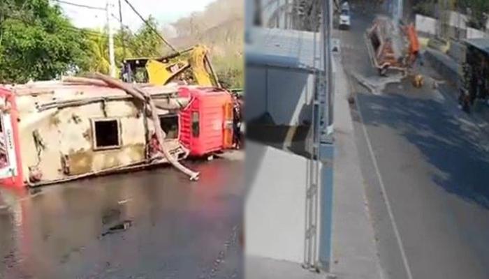 Kecelakaan Maut 2 Petugas Damkar Tewas saat Bertugas, Mobil Terbalik Usai Hilang Keseimbangan