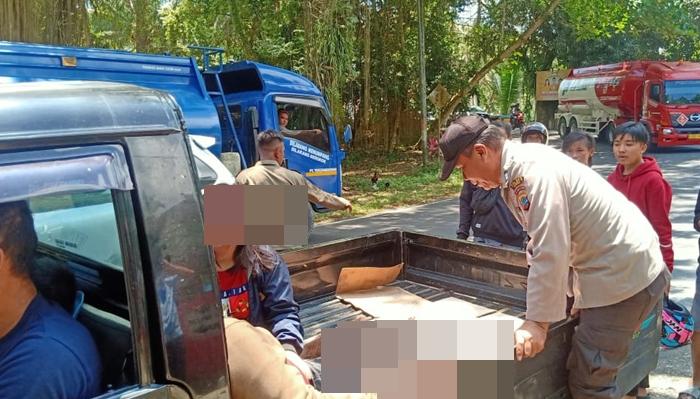 Kecelakaan Maut di Jalan Trans Sulawesi Desa Munte Minsel, 1 Pengandara Motor Meninggal